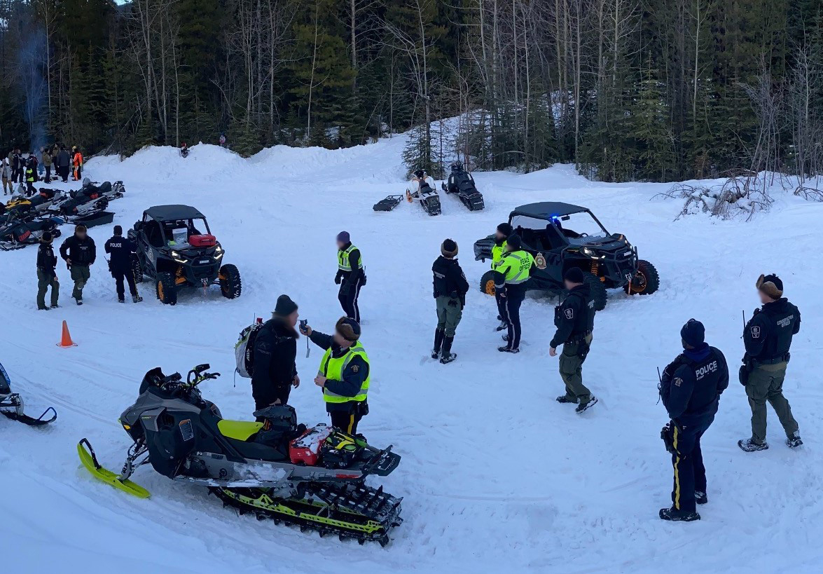 Grande Prairie RCMP conduct snowmobile compliance checks initiative